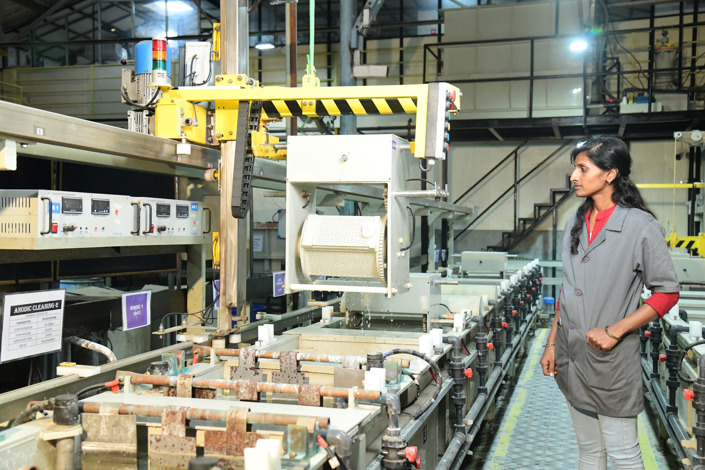 Zn-Ni barrel plating — Technocrats India